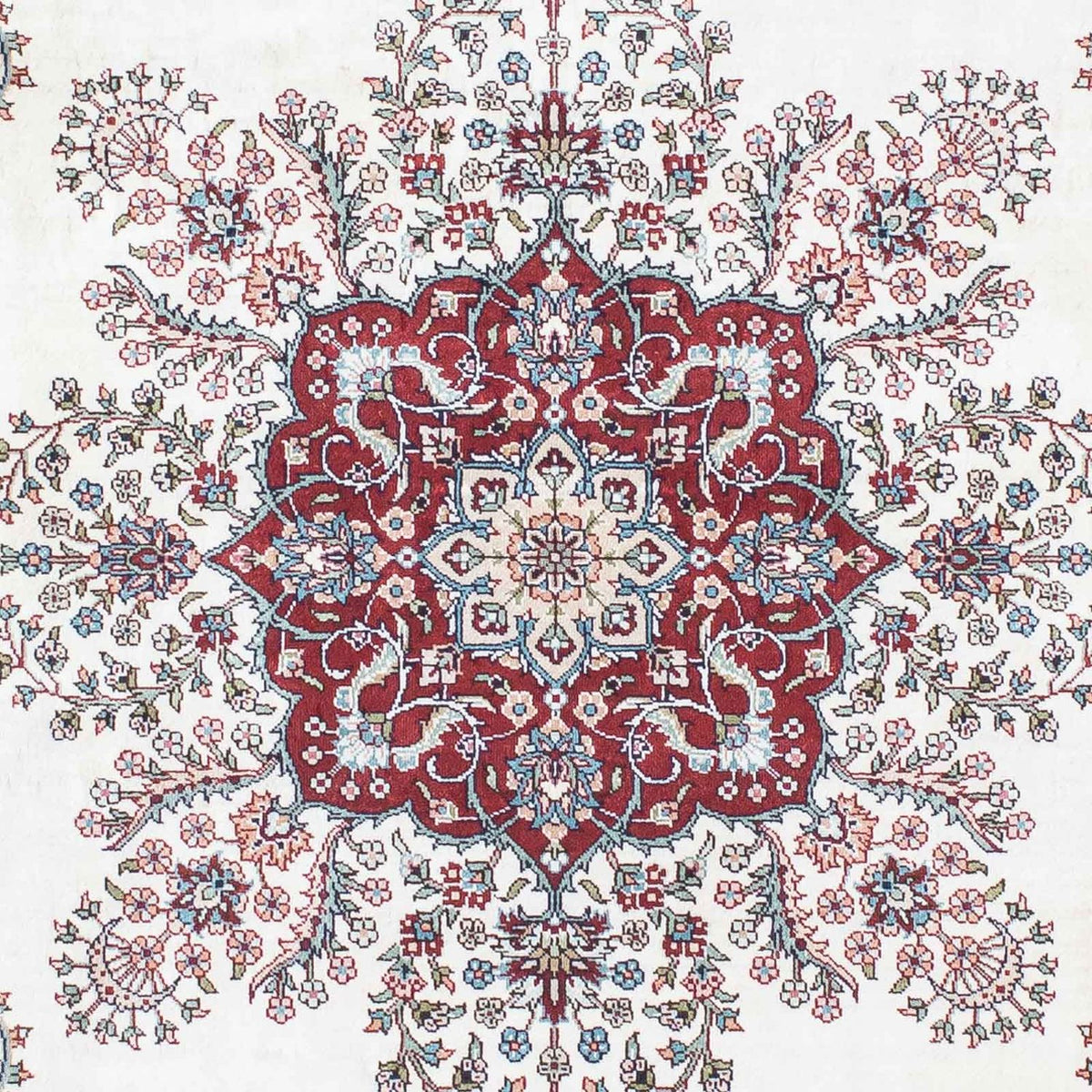 Oriental Carpet - Hereke - 137 x 91 cm - mörkröd