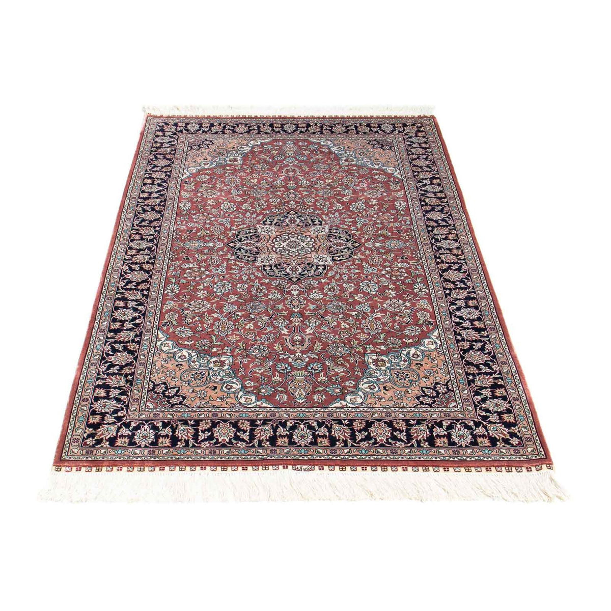 Oriental Carpet - Hereke - 152 x 91 cm - mörkröd