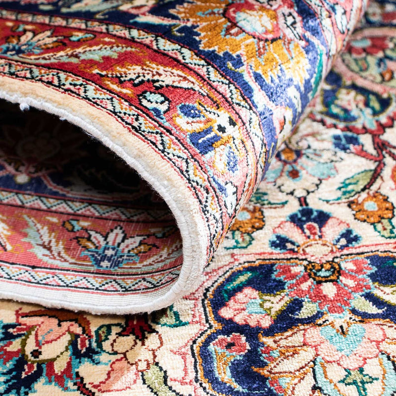 Persisk matta - Ghom - 155 x 104 cm - beige