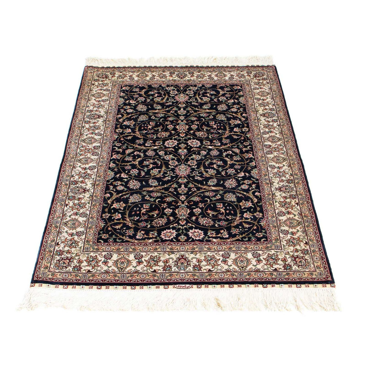 Oriental Carpet - Hereke - 122 x 76 cm - mörkröd