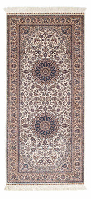 Runner Oriental Carpet - Hereke - 185 x 78 cm - beige
