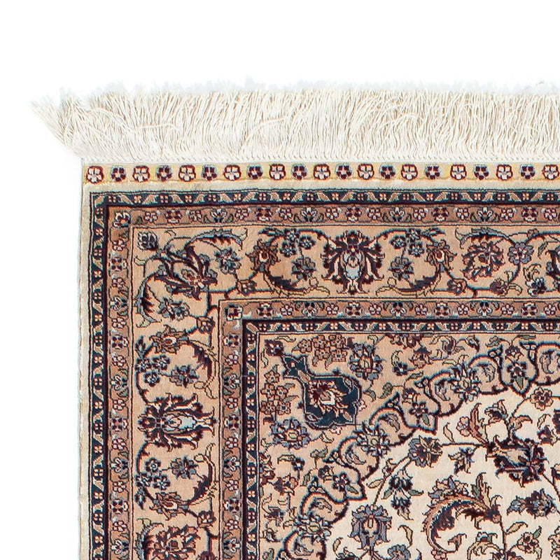 Runner Oriental Carpet - Hereke - 185 x 78 cm - beige