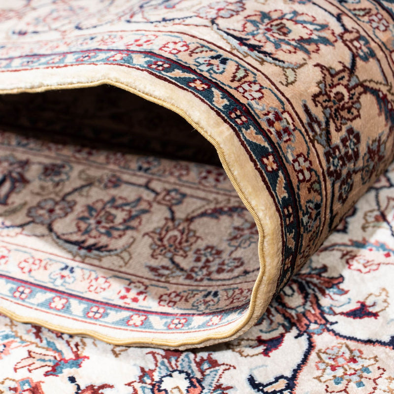 Runner Oriental Carpet - Hereke - 185 x 78 cm - beige