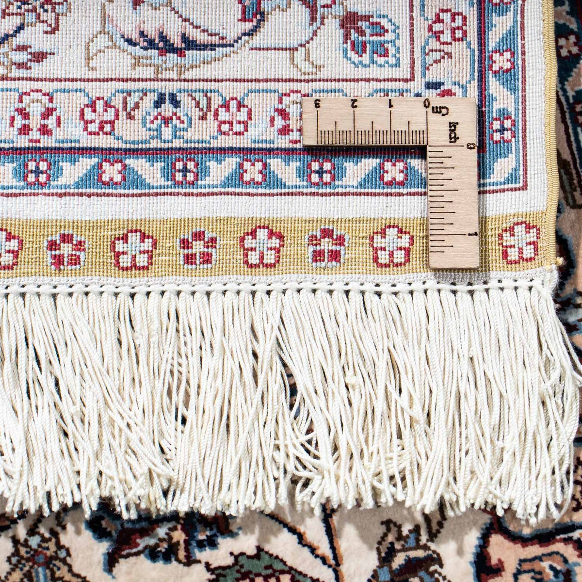 Runner Oriental Carpet - Hereke - 185 x 78 cm - beige