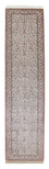 Runner Oriental Carpet - Hereke - 368 x 78 cm - mörkröd