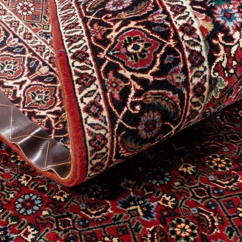 Persisk matta - Bijar - 165 x 110 cm - mörkröd