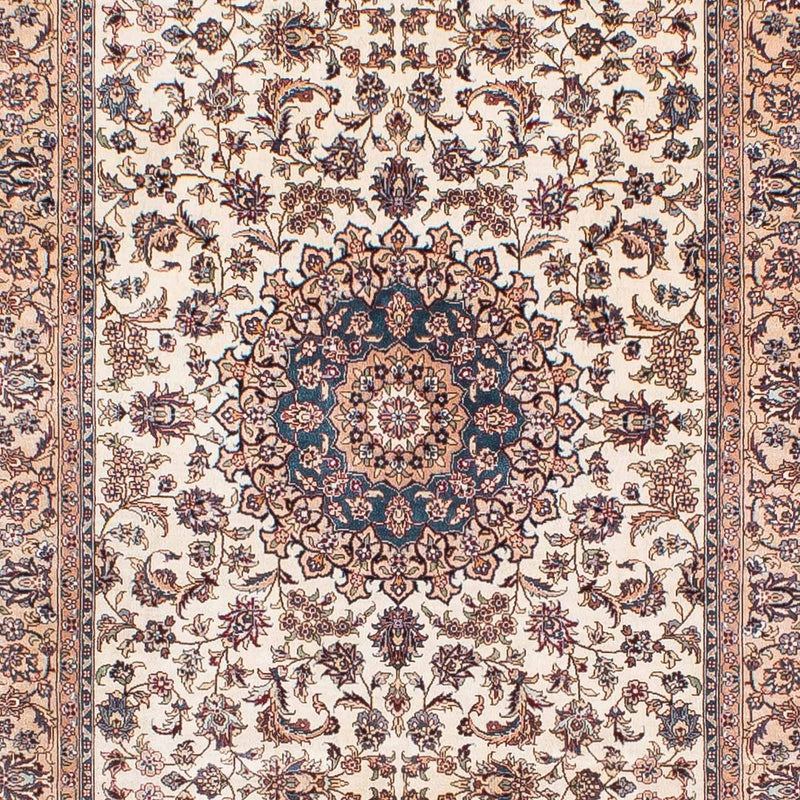 Runner Oriental Carpet - Hereke - 307 x 78 cm - mörkröd