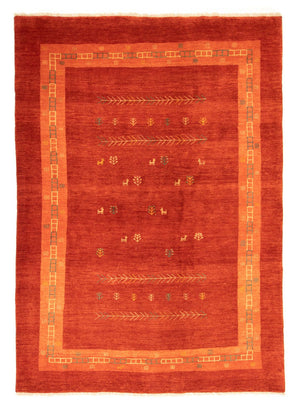 Gabbeh-matta - Loribaft Persian - 233 x 173 cm - röd