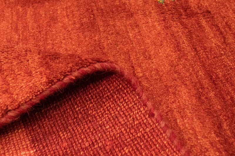 Gabbeh-matta - Loribaft Persian - 233 x 173 cm - röd