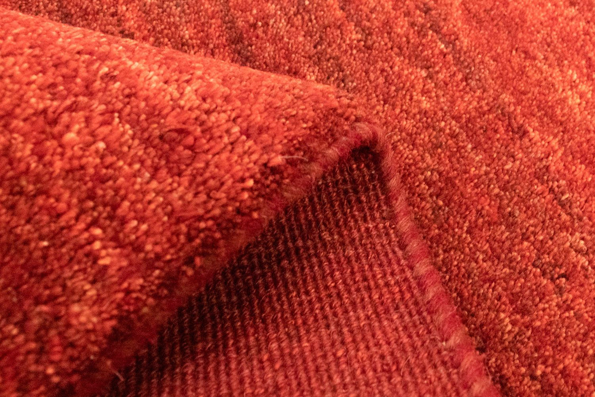 Gabbeh-matta - persisk - 123 x 74 cm - röd