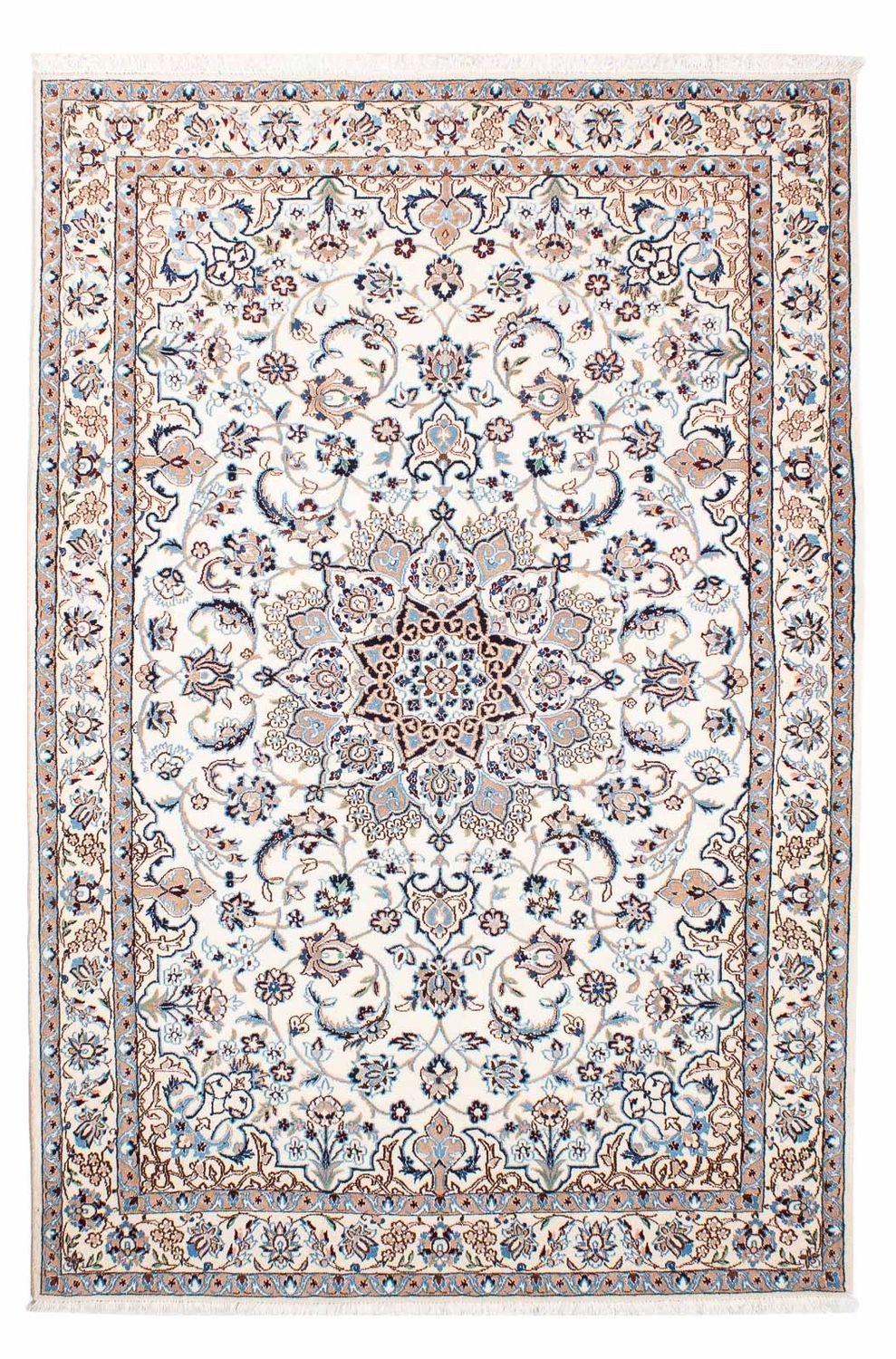 Persisk matta - Nain - Royal - 199 x 128 cm - beige