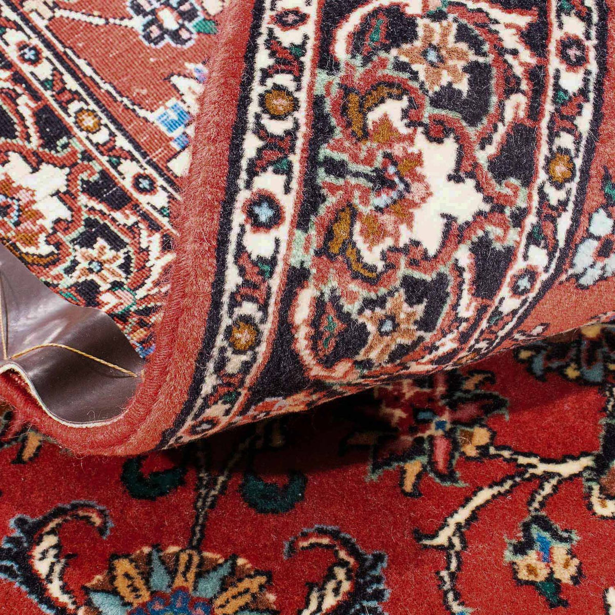 Persisk matta - Bijar - 138 x 70 cm - röd