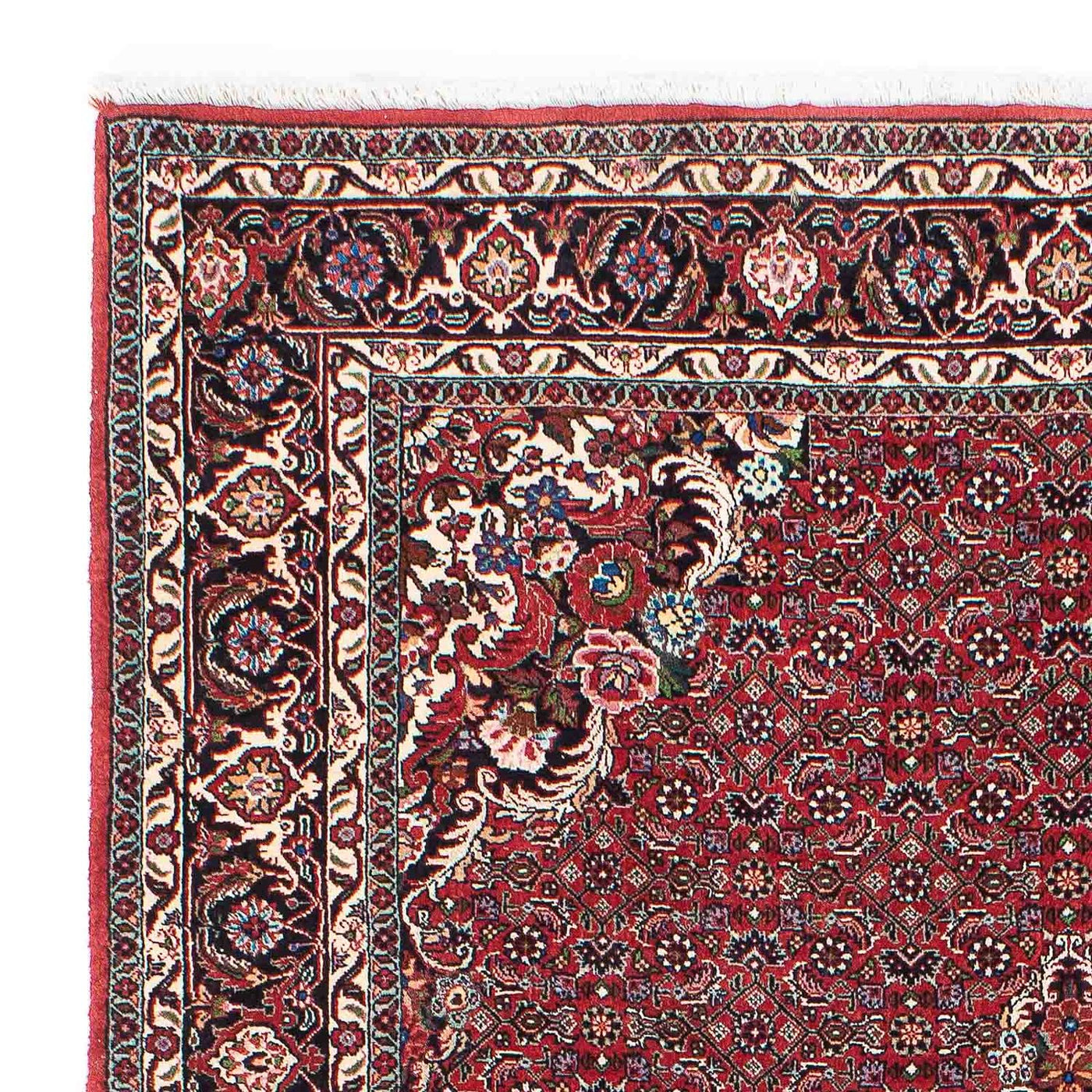 Persisk matta - Bijar - 211 x 132 cm - röd