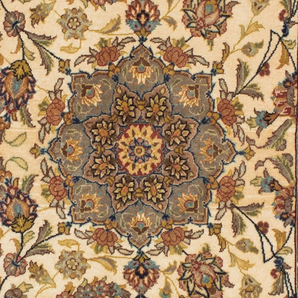 Runner Persisk matta - Ghom - 193 x 57 cm - beige