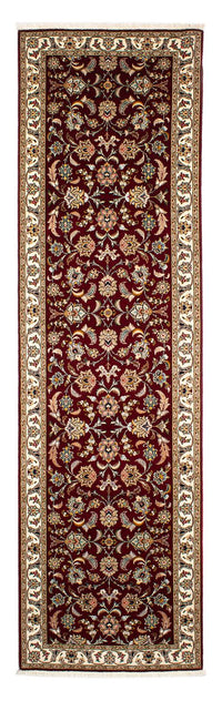 Runner Persisk matta - Tabriz - Royal - 315 x 88 cm - mörkröd