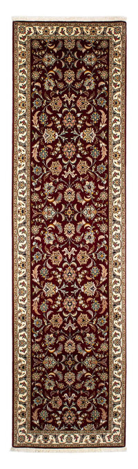Runner Persisk matta - Tabriz - Royal - 317 x 88 cm - mörkröd