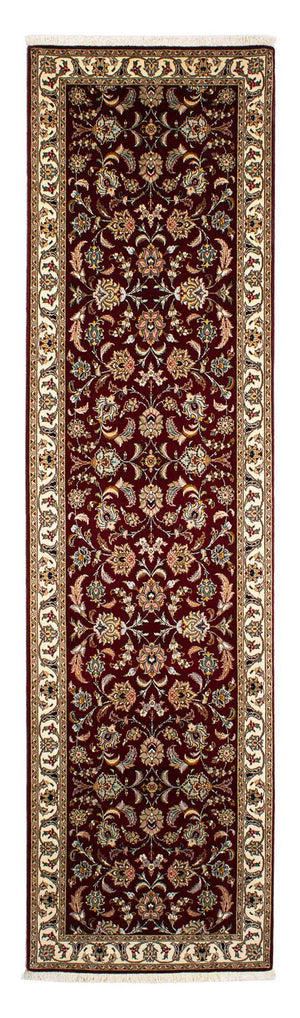 Runner Persisk matta - Tabriz - Royal - 317 x 88 cm - mörkröd