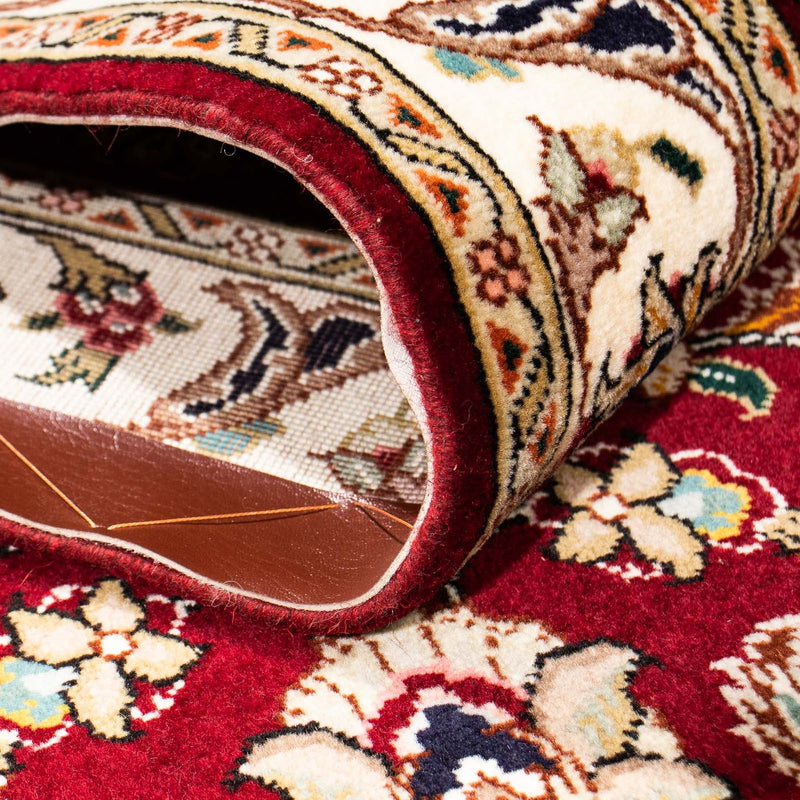 Runner Persisk matta - Tabriz - Royal - 317 x 88 cm - mörkröd