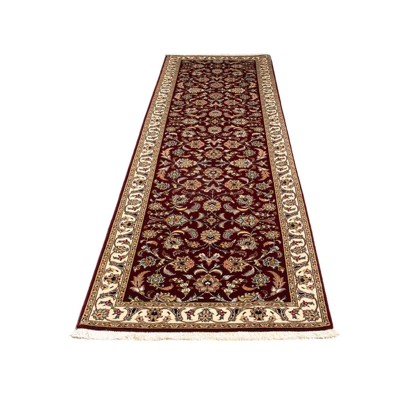 Runner Persisk matta - Tabriz - Royal - 317 x 88 cm - mörkröd