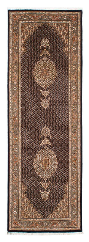 Runner Persisk matta - Tabriz - 248 x 81 cm - mörkblå