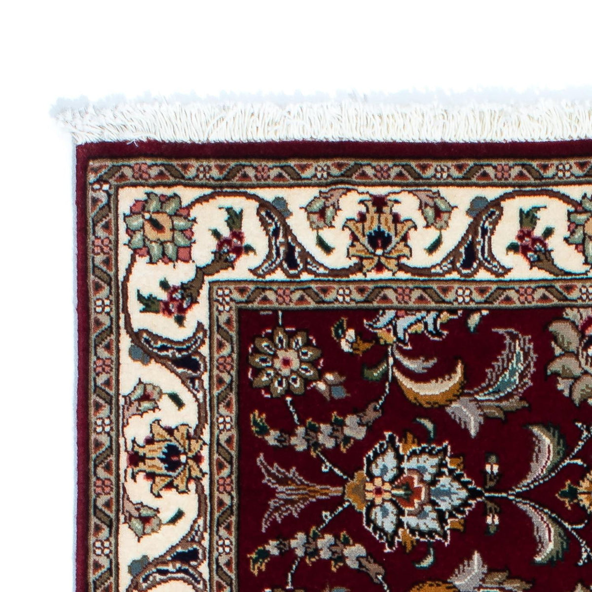Runner Persisk matta - Tabriz - Royal - 197 x 87 cm - mörkröd