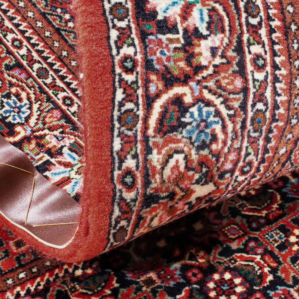 Persisk matta - Bijar - 142 x 70 cm - röd