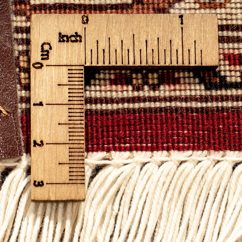 Persisk matta - Tabriz - Royal - 342 x 251 cm - mörkröd