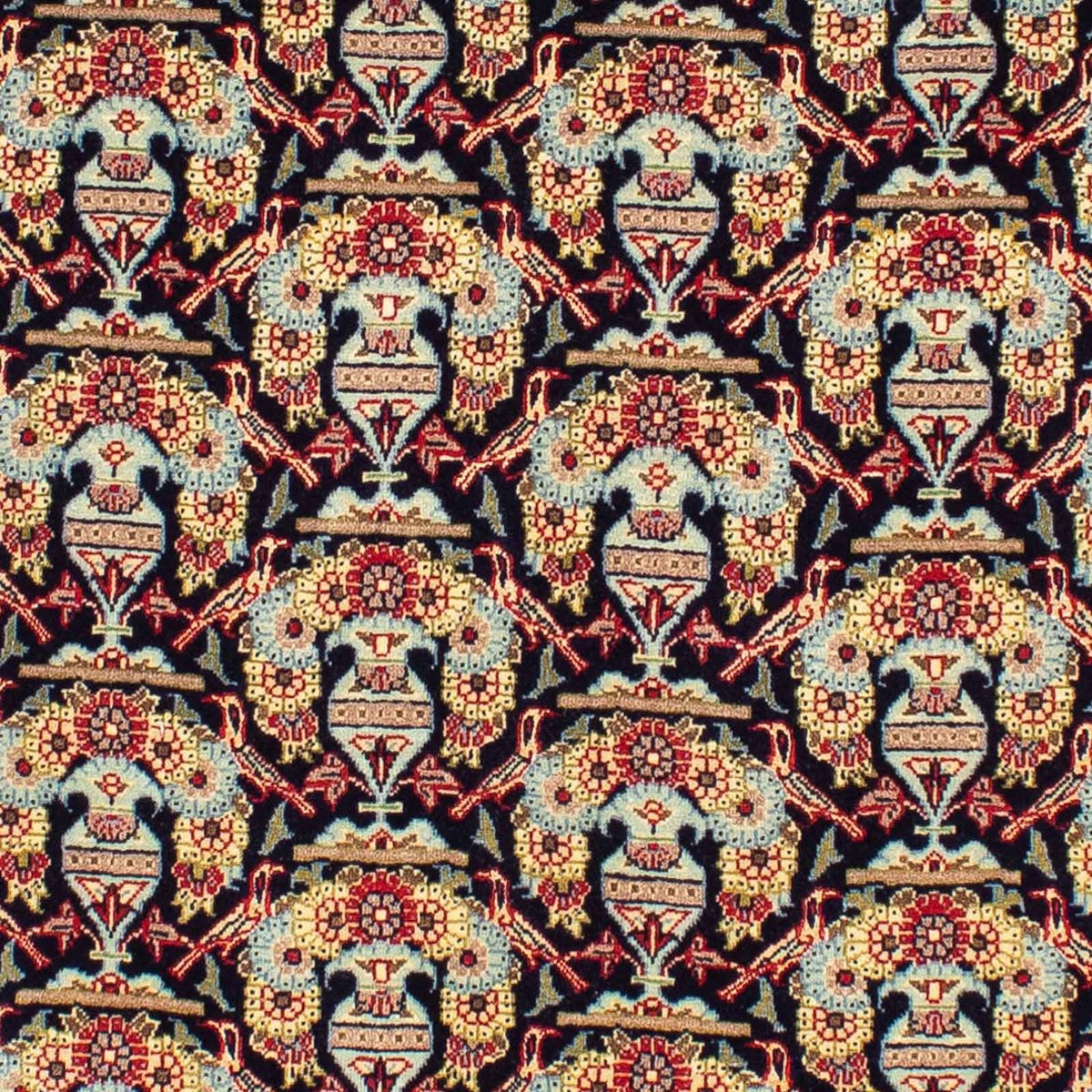 Persiska mattor - Keshan - 223 x 145 cm - mörkblå