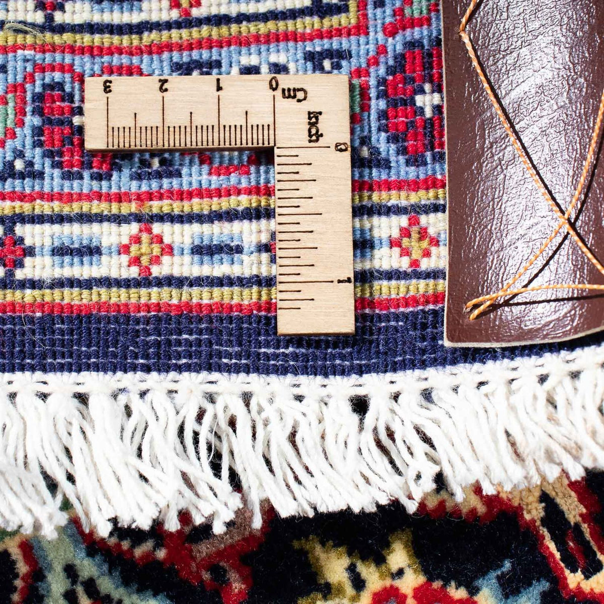 Persiska mattor - Keshan - 223 x 145 cm - mörkblå