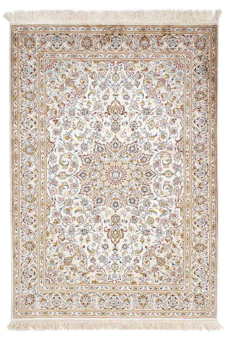 Persisk matta - Ghom - 147 x 100 cm - beige