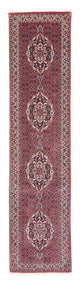 Runner Persisk matta - Bijar - 363 x 83 cm - mörkröd