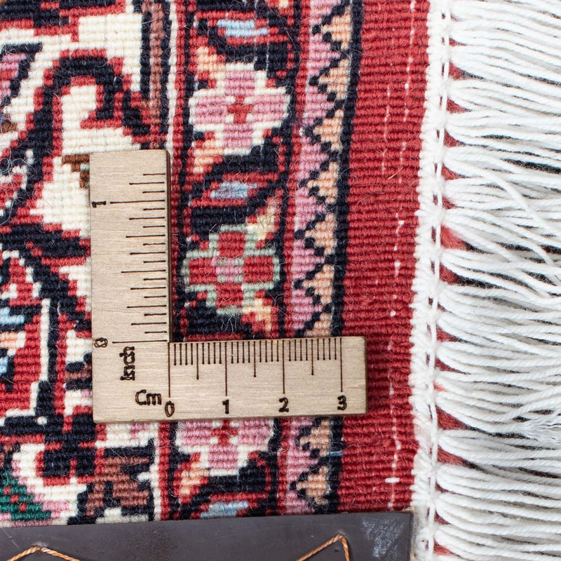 Runner Persisk matta - Bijar - 363 x 83 cm - mörkröd