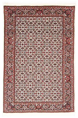 Persisk matta - Bijar - 141 x 90 cm - beige