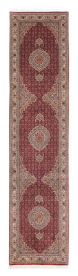 Runner Persisk matta - Tabriz - 351 x 83 cm - mörkröd