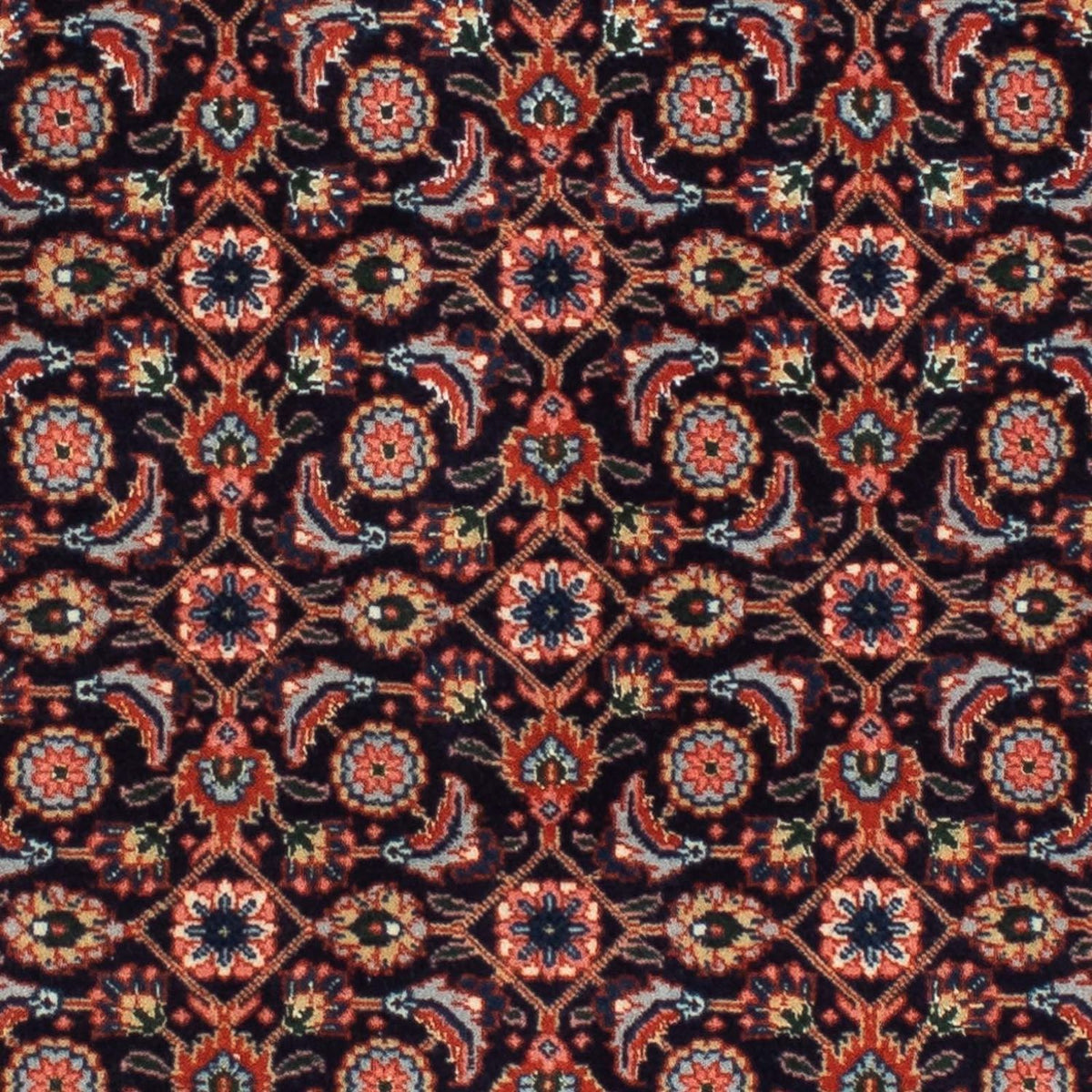 Runner Persisk matta - Tabriz - 210 x 75 cm - mörkblå