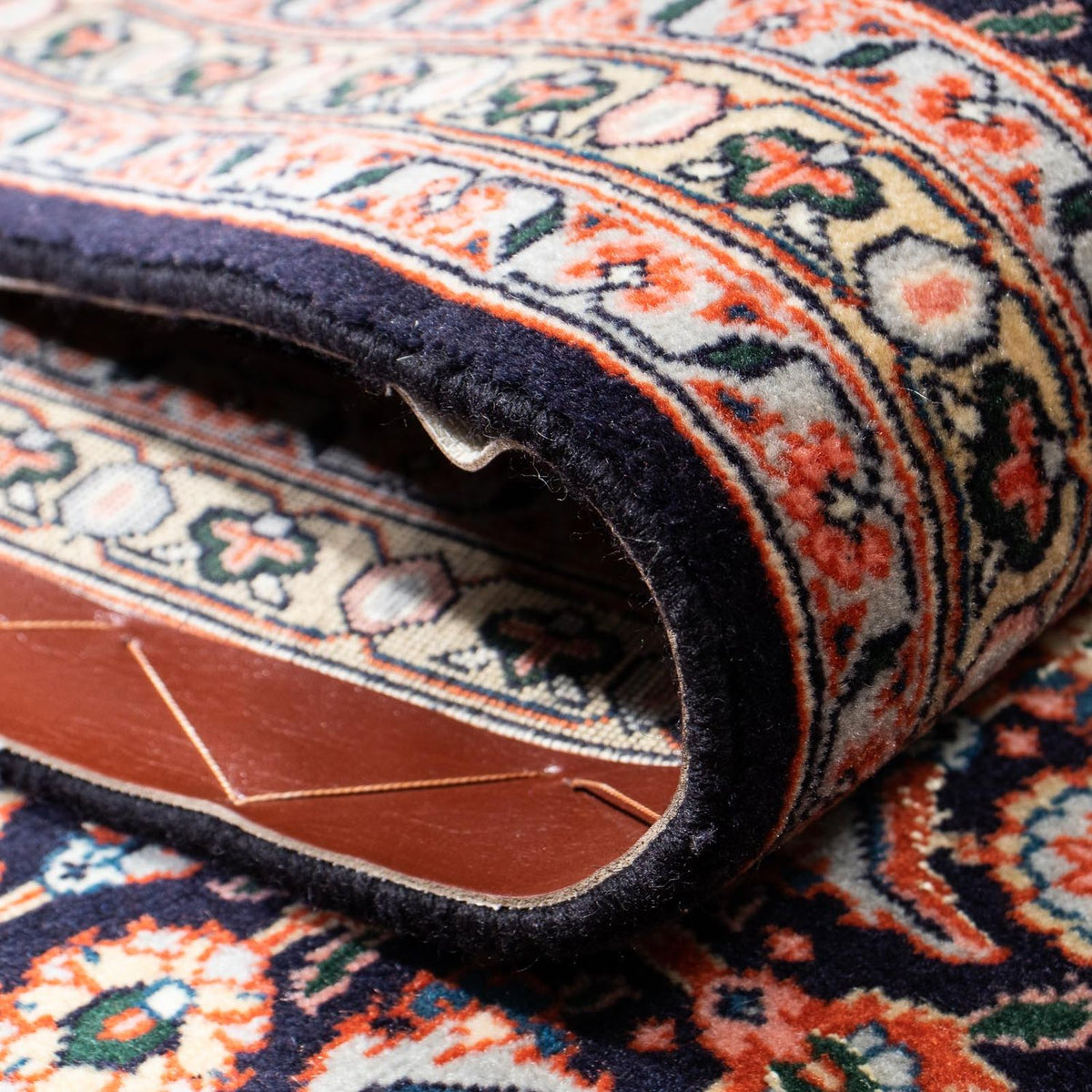 Runner Persisk matta - Tabriz - 210 x 75 cm - mörkblå