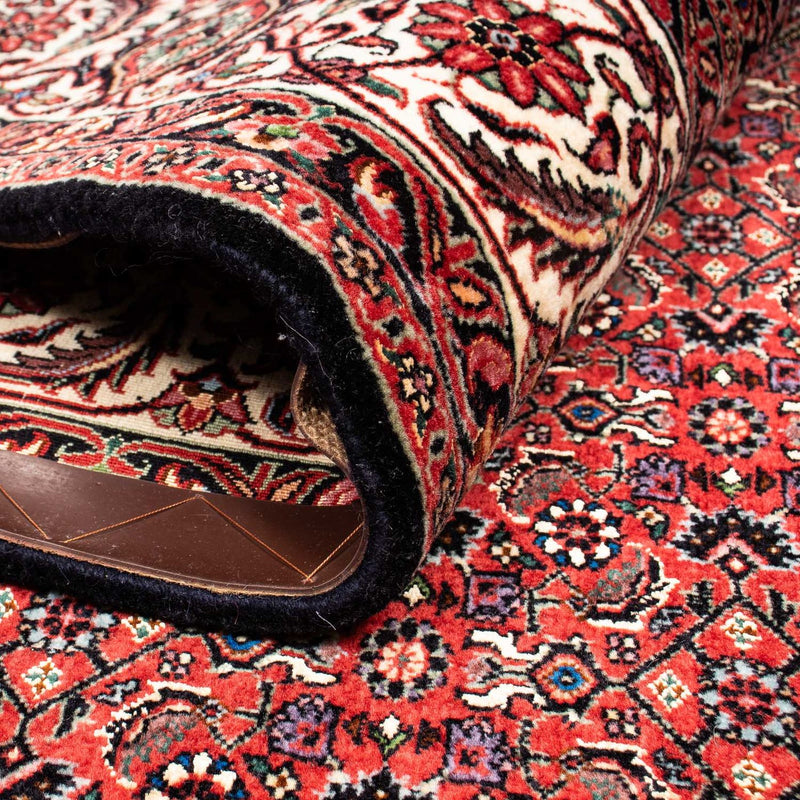 Persisk matta - Bijar - 250 x 200 cm - mörkröd