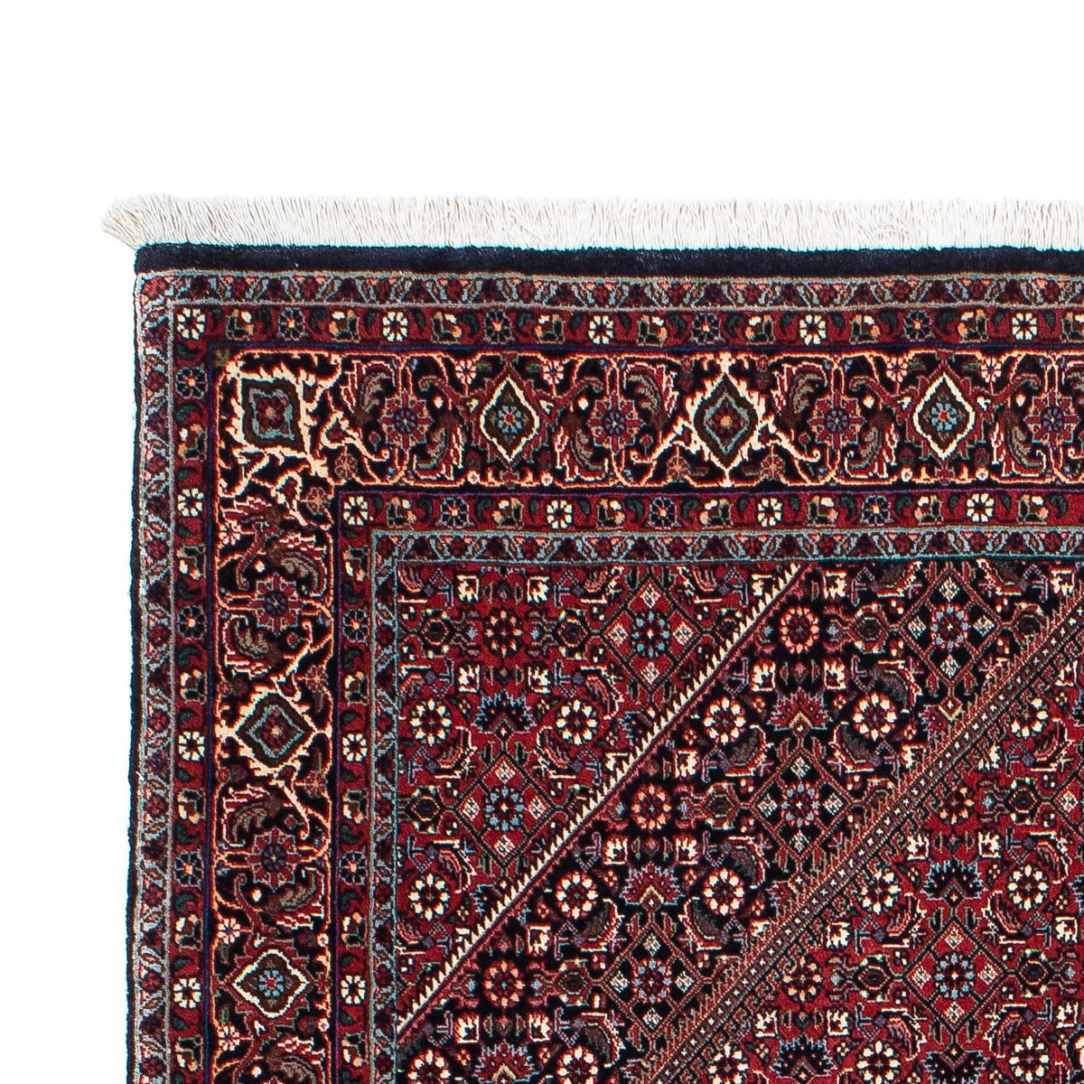 Persisk matta - Bijar - 200 x 131 cm - mörkblå