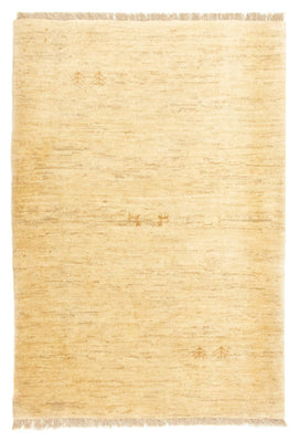 Gabbeh-matta - persisk - 134 x 86 cm - beige