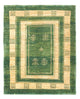 Gabbeh-matta - persisk - 188 x 151 cm - grön