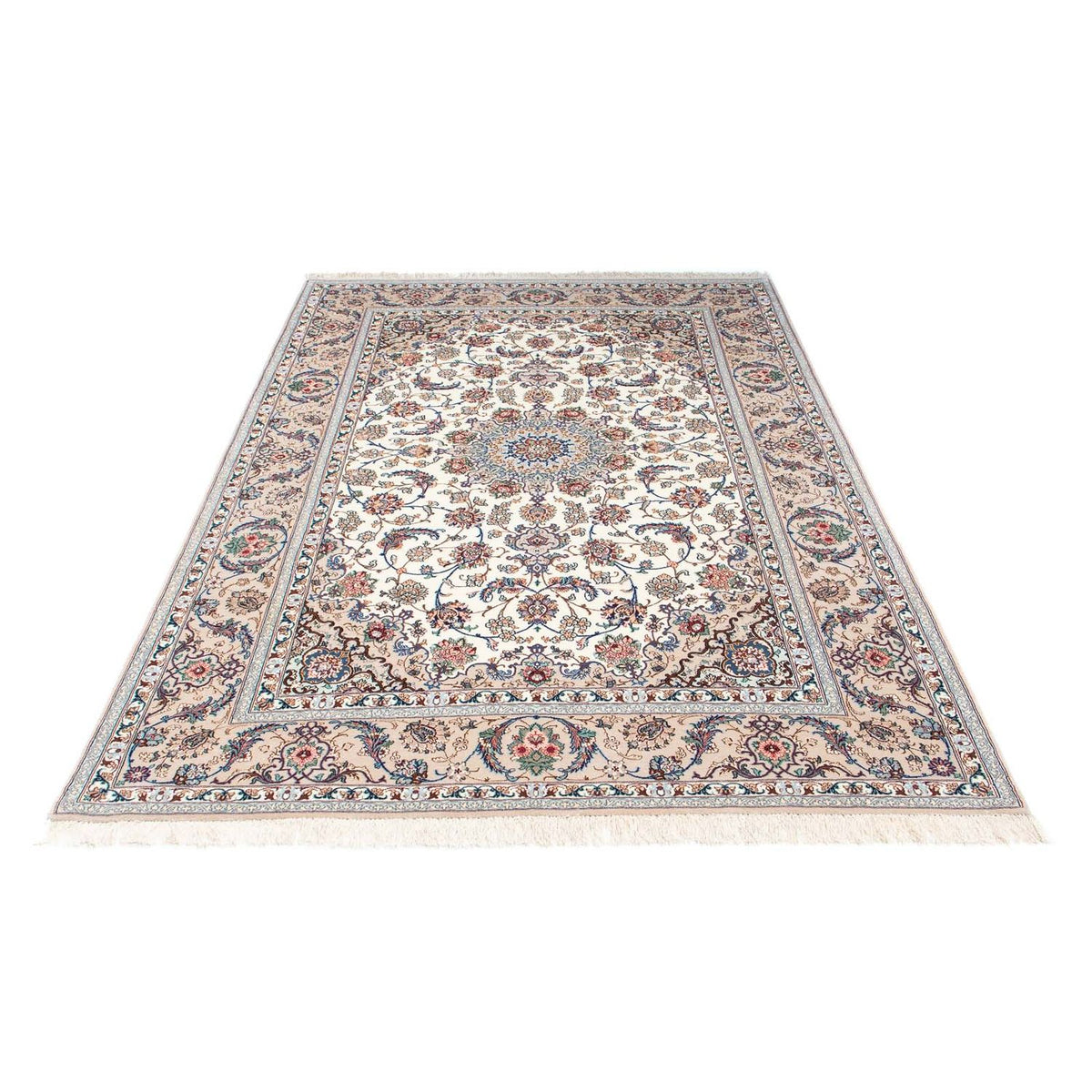 Persisk matta - Isfahan - Premium - 230 x 145 cm - beige