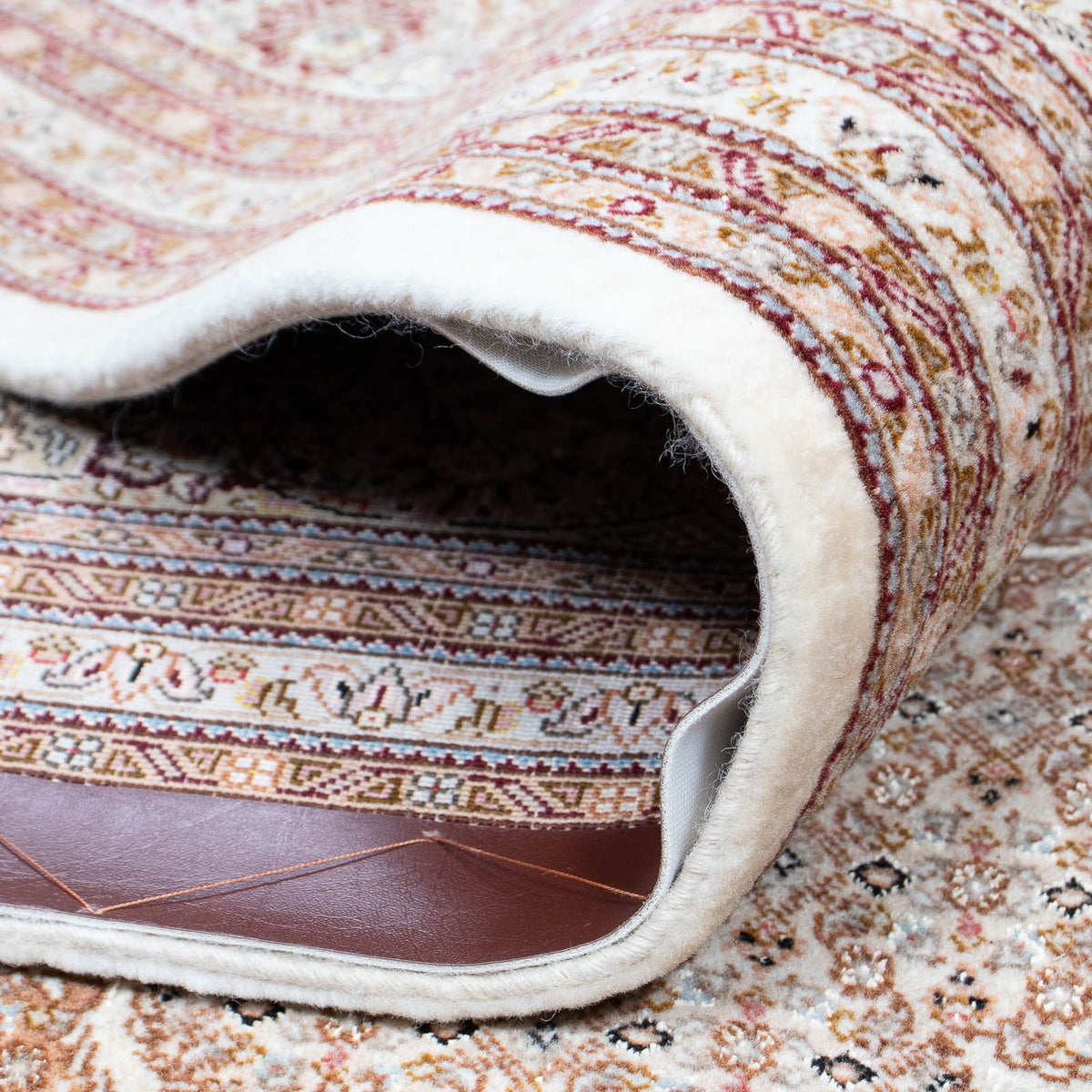 Persisk matta - Tabriz - 355 x 248 cm - ljusbrun