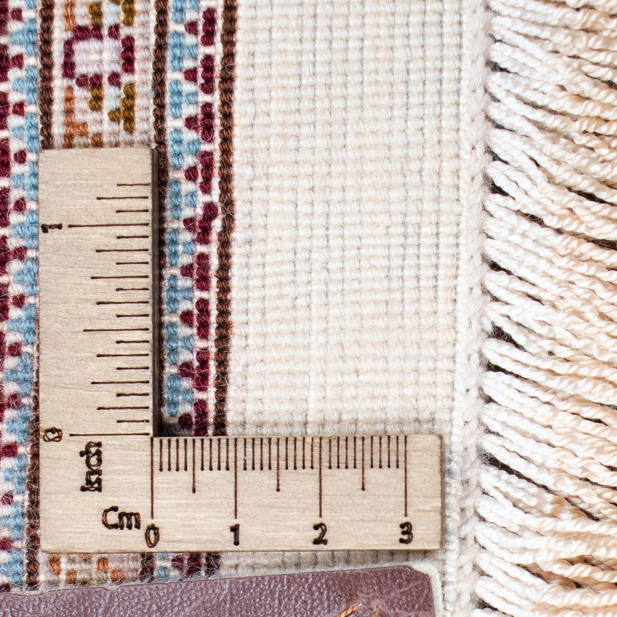 Persisk matta - Tabriz - 355 x 248 cm - ljusbrun