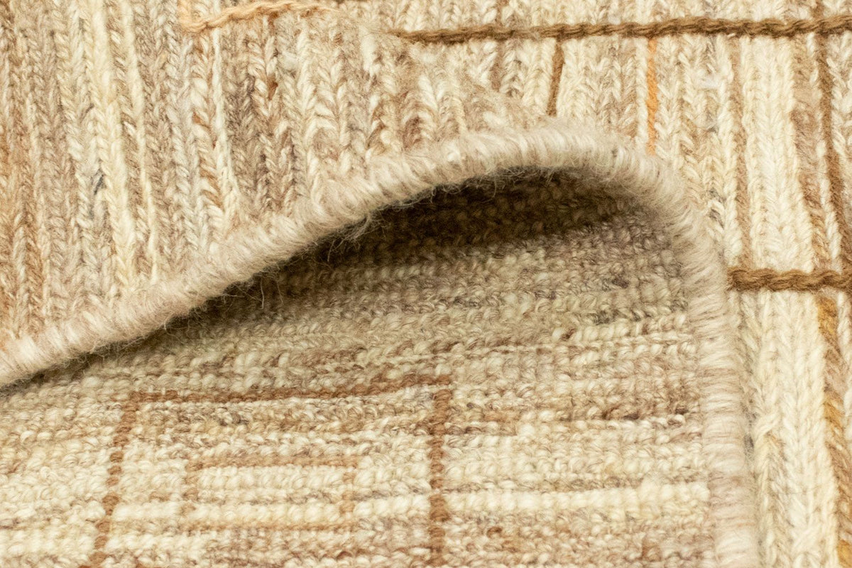 Gabbeh-matta - persisk - 290 x 157 cm - ljusbeige