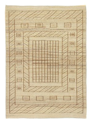 Gabbeh-matta - persisk - 198 x 141 cm - flerfärgad