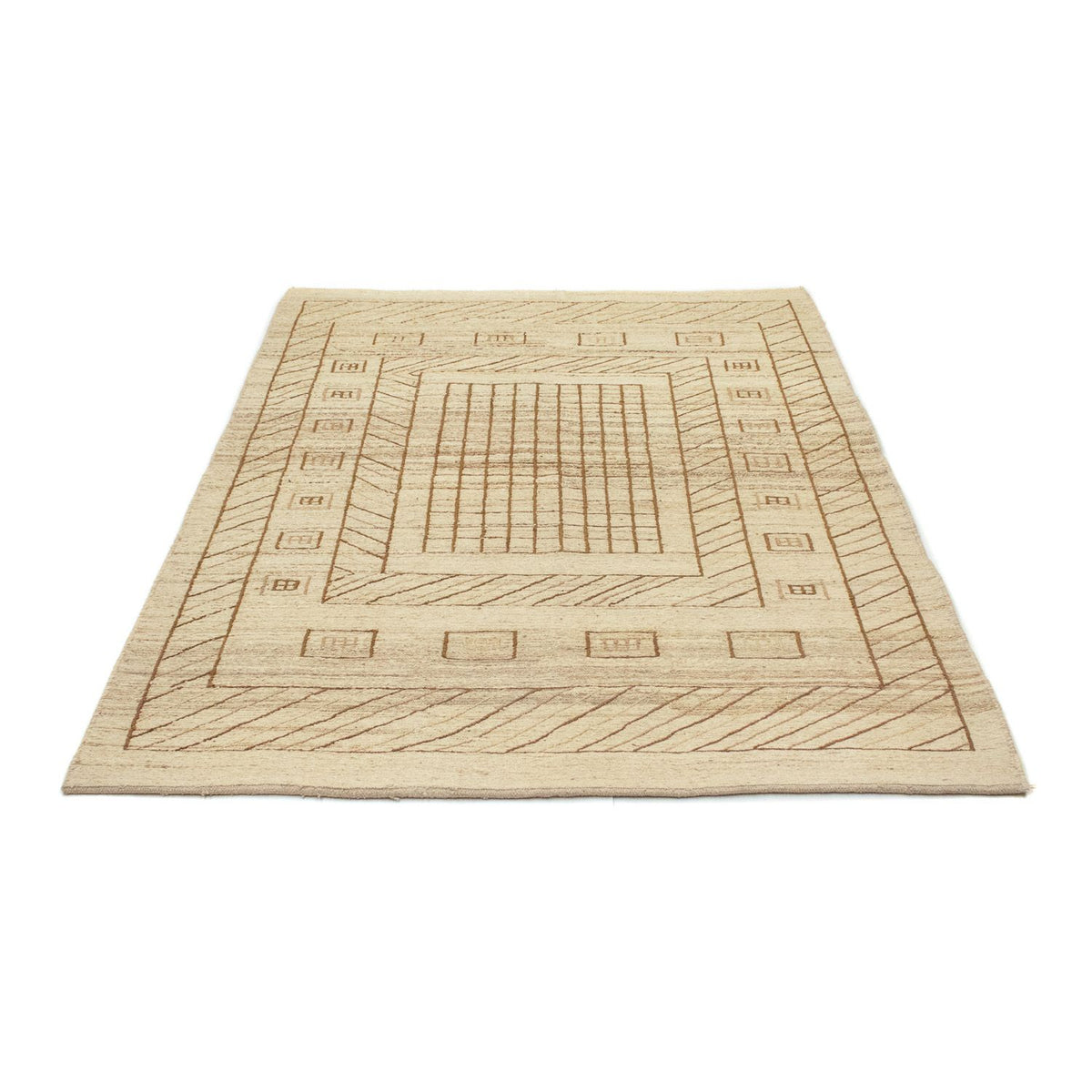 Gabbeh-matta - persisk - 198 x 141 cm - flerfärgad