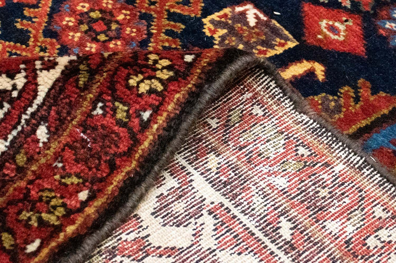 Persisk matta - Nomadic - 194 x 126 cm - mörkblå