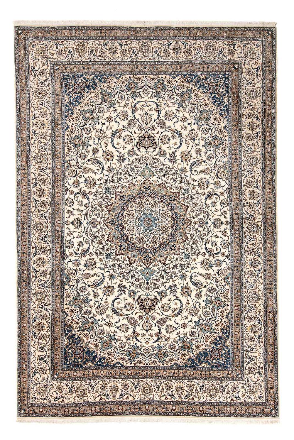 Persisk matta - Nain - Premium - 310 x 210 cm - beige
