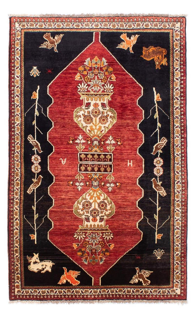 Persisk matta - Nomadic - 202 x 127 cm - mörkblå