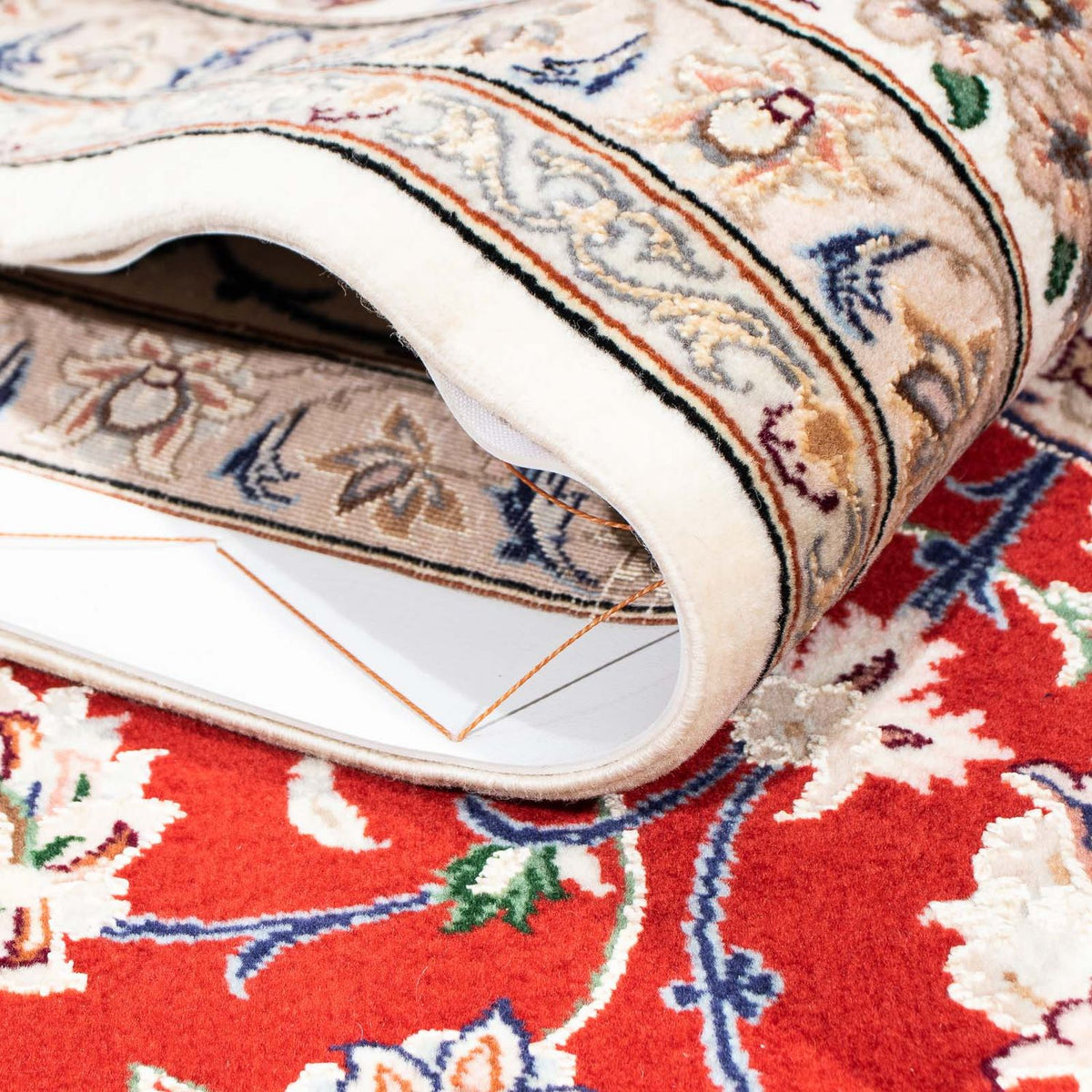 Persisk matta - Isfahan - Premium - 237 x 162 cm - röd